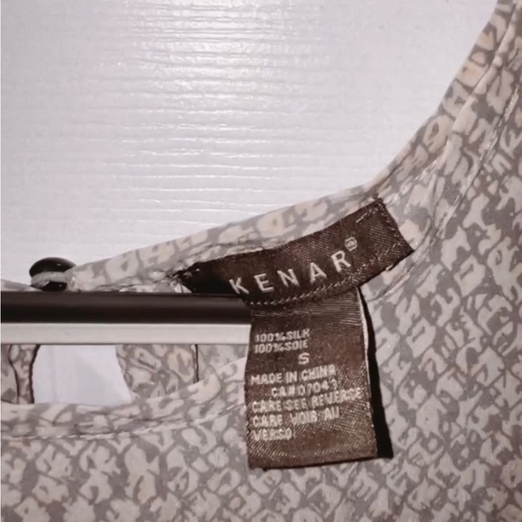Kenar 100% silk top - Picture 3 of 6